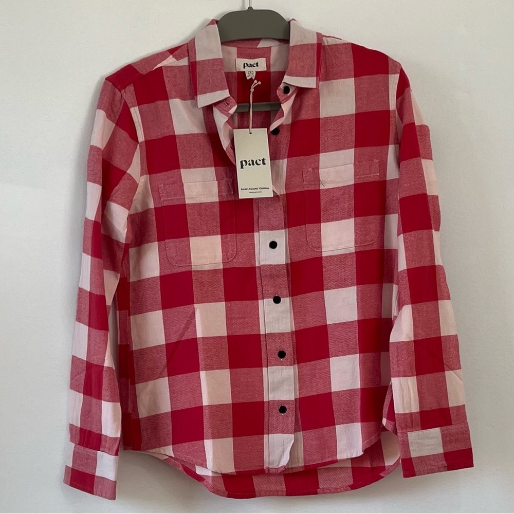 Pact Organic Cotton Plaid Shirt
